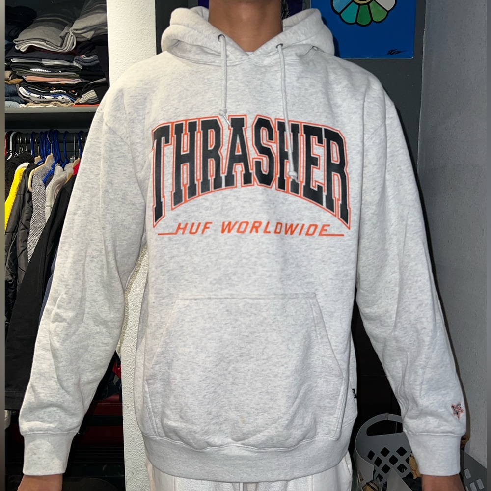 Thrasher hug worldwide hoodie